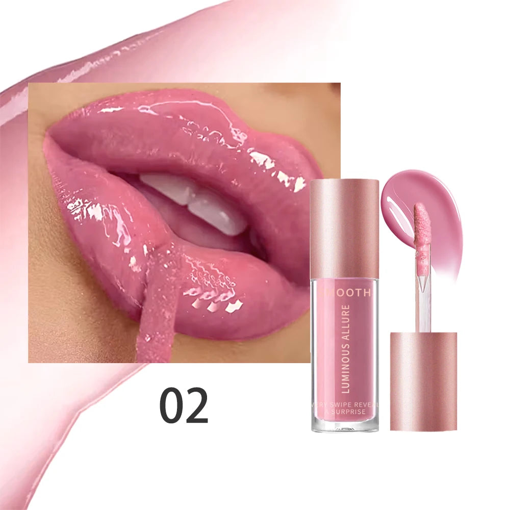 Gloss à lèvres scintillant French Glow