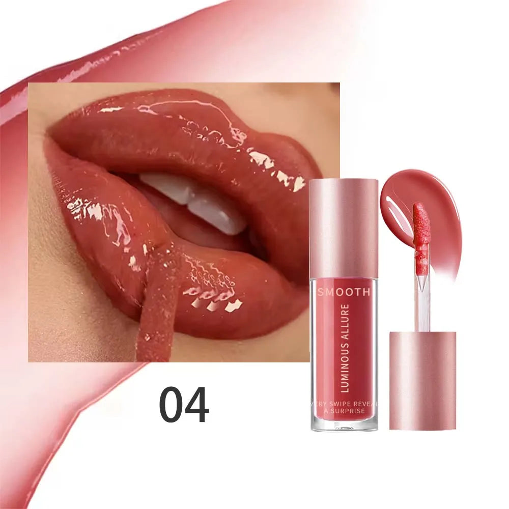 Gloss à lèvres scintillant French Glow