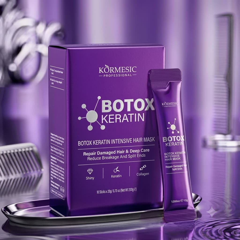 Masque Capillaire Botox Kératine — Répare, Lisse & Sublime les Cheveux French Glow