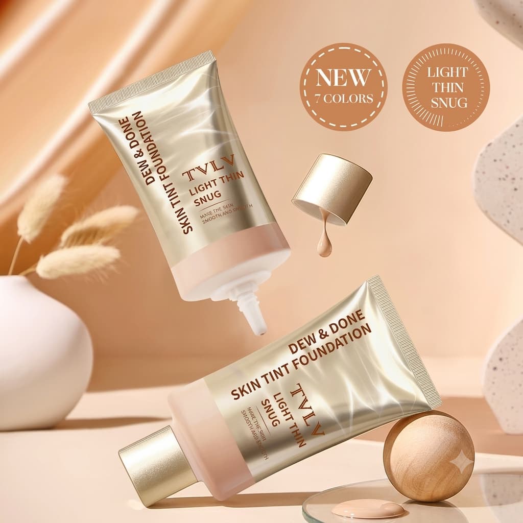 Fond de Teint Fluide Longue Tenue — Fini Naturel & Couvrance Modulable French Glow
